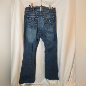 Ariat Women's Boot Cut Jeans in Deep Blue 31L